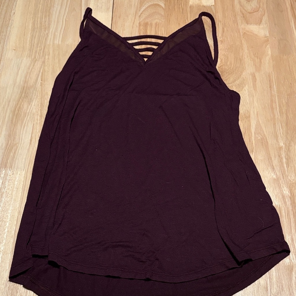 Sexy and soft purple Camisole with Strappy Detail